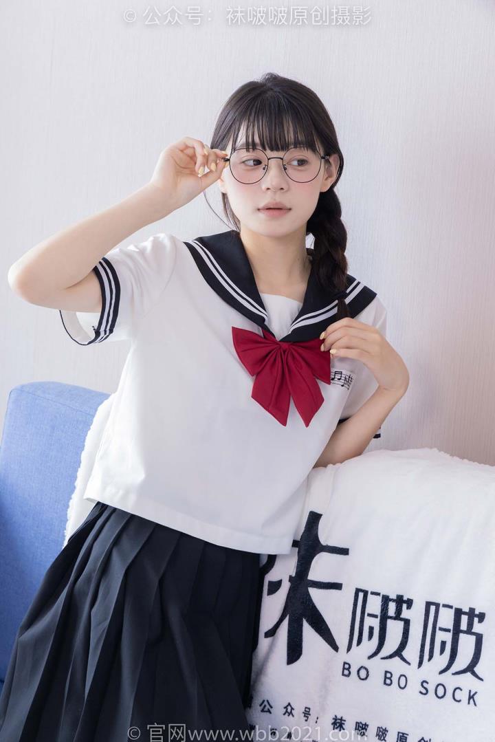 [BoBoSocks袜啵啵]VOL.548 糯米-运动鞋、堆堆袜套、薄白丝、jk制服[145P+1V／6.08GB]推荐预览图
